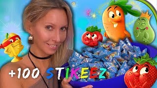 STIKEEZ 2018 Lidl 🍓 Über 100 Päckchen 🍋 Sammelfiguren Unboxing deutsch [upl. by Elysia181]