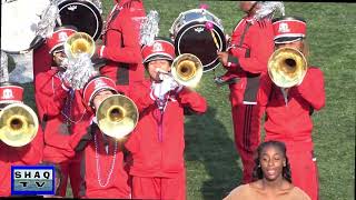 Ecorse Mighty Marching Raiders Field Show  Trotwood Madison Mardi Gras BOTB 2023 [upl. by Sucramal]