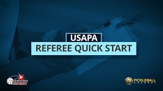 Pickleball Referee Training Video  Ultimate Quick Start Guide to Reffing in Pickleball [upl. by Peih754]