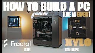 How to Build a PC Like an OPSYS Expert  XYLO Gaming PC Build Log in the Fractal Design North Case [upl. by Lashondra969]