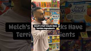 Welch’s Fruit Snacks Have Terrible Ingredients fruits groceryshopping groceryhaul [upl. by Tigram]