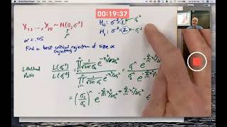 Two InDepth Neyman Pearson Lemma Examples [upl. by Nrev]