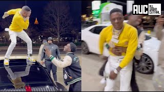 Boosie So Drunk He Starts Dancing On Desi Banks Porsche At Gas Station [upl. by Arielle386]