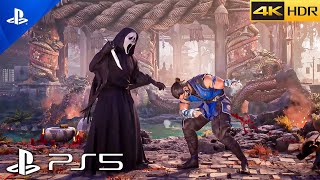 MORTAL KOMBAT 1 Ghostface LOOK AMAZING on PS5  Realistic Ultra Graphics Gameplay 4K 60FPS HDR [upl. by Leuqram42]