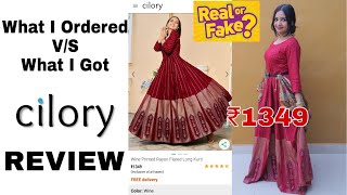 What I Ordered VS What I Got CILORY REVIEW By styledstock [upl. by Campney241]