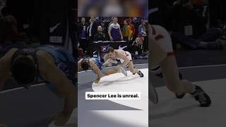 Spencer Lee techs his way into the finals of Senior Nationals [upl. by Corene20]