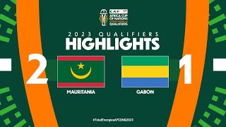 Mauritania 🆚 Gabon  Highlights  TotalEnergiesAFCONQ2023  MD6 Group I [upl. by Noell]