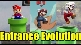 Evolution of Entrances in Super Smash Bros Comparison [upl. by Hoppe]