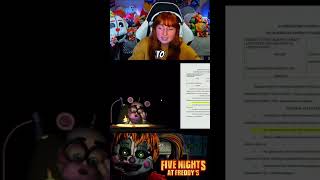 Getting a Lawsuit in FNAF 6 GONE WRONG⚠️fnaf fivenightsatfreddys fnafshorts shorts [upl. by Elspet68]