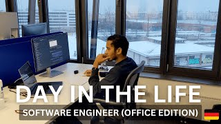 Day in the life of a Software Engineer  realistic  Germany Office Edition [upl. by Htabmas]