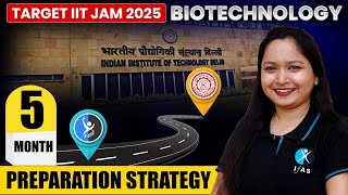 5Month IIT JAM Biotechnology Preparation Strategy  Preparation Strategy for IIT JAM Biotechnology [upl. by Lunseth]