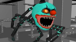 Animation Boss SpiderClown  Dark Deception Monsters amp Mortals [upl. by Cherri]