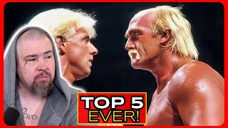 Who are the TOP 5 Wrestlers of AllTime [upl. by Idell668]