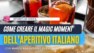 Come creare il perfetto aperitivo italiano per il tuo locale  Spunti con M Ranocchia PlanetOne [upl. by Eelik21]