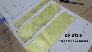 CF305  Wrap Spar at Joiner [upl. by Serena]