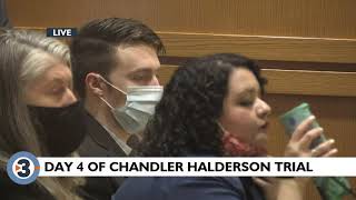 Day 4 of Chandler Halderson homicide trial [upl. by Imoyn255]