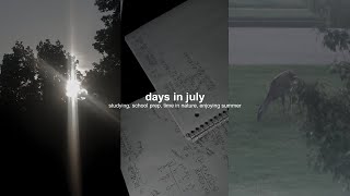 days in july  school prep vlog [upl. by Neville]