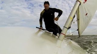 Roll Tack in 15kts with Andrew Scrivan HD [upl. by Elcin]