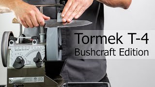 Tormek T4 Bushcraft Edition  Knife and Axe Sharpening [upl. by Assirrec]