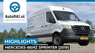 Highlights MercedesBenz Sprinter 2019  AutoRAI TV [upl. by Pitarys]