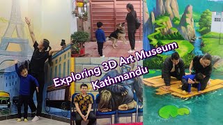 Exploring 3D Art Museum Of Imadol Kathmandu [upl. by Aina]