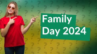 Is Family Day a stat holiday in Ontario 2024 [upl. by Hardunn]