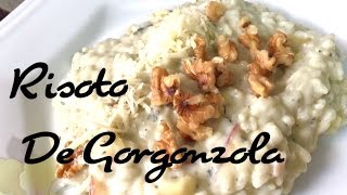 COMO FAZER RISOTO DE GORGONZOLA DO VAPIANO [upl. by Ettevy]