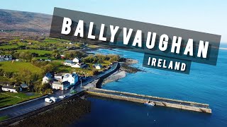 Ballyvaughan by drone  Wild Atlantic Way  IRELAND 🇮🇪 [upl. by Antsirhc381]