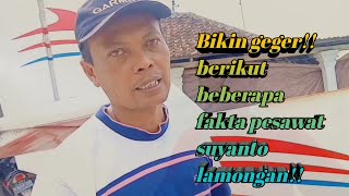 Viral pesawat suyanto lamongan bikin geger warga net [upl. by Ilujna]