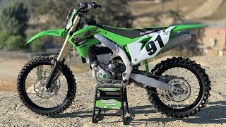 First Ride 2020 Kawasaki KX450  Motocross Action Magazine [upl. by Coryden]