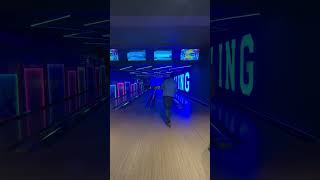 BOWLING Game ✓Strike bowling bowlingcenter backpacker backpacktraveller backpacking [upl. by Voe]