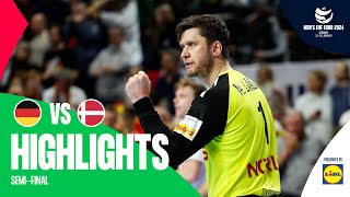 Big final incoming  Germany vs Denmark  Highlights  Mens EHF EURO 2024 [upl. by Wohlert972]