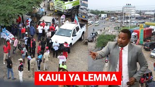 KAULI YA KWANZA YA GODBLESS LEMA KWENYE MAANDAMANO YA CHADEMA LEO quot TUJAE BARABARANI KUDAI HAKIquot [upl. by Buhler]