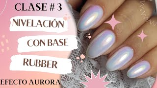 UÑAS EN GEL Capping NIVELACIÓN Técnica de UÑAS EN TENDENCIA MANICURA RUSSA CLASE 3 CURSO GRATIS [upl. by Kirchner]