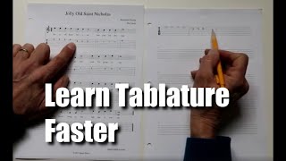 How to learn Tablature and Standard Notation fast [upl. by Power]