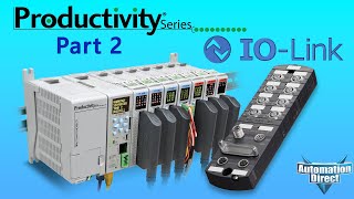 How To Use IOLink With A Productivity PLC part 2  from AutomationDirect [upl. by Hen]