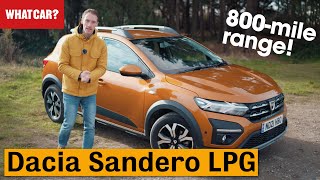 NEW Dacia Sandero Stepway review – and why the BiFuel LPG model makes sense  What Car [upl. by Auberta]