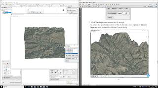 Surface view and DEM extraction using ENVI Remote sensing software [upl. by Yran10]