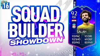 92 TOTGS SALAH Squad Builder Showdown Advent Calendar VS AJ3  FIFA 22 ULTIMATE TEAM [upl. by Aicirtan]