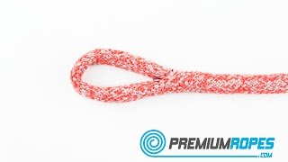 74 Eyesplice in a rope with Dyneema core and double layer cover [upl. by Lutero]