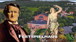 Festspielhaus Bayreuth  Bavière  Allemagne  opéra GoogleEarth [upl. by Nyliram]