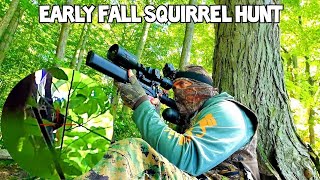 Squirrel Hunting  EDgun Leshiy 2  Early Fall Hunt [upl. by Norahc345]