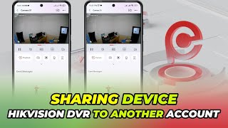 How To Share Hikvision Device to Another Phone [upl. by Nhaj]