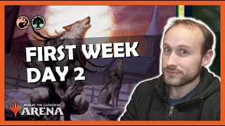 Jump In Gruul Werewolves  MTG Arena Complete Starter Guide 2023  First Week on MTG Arena Day 2 [upl. by Whitby65]