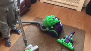 2002 Dyson Dc08 Hepa Turbobrush Demo [upl. by Ellered677]