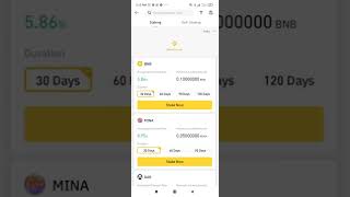 How To Stake Your Coins On Binance  12APY  20 Profit Monthly [upl. by Leirraj]