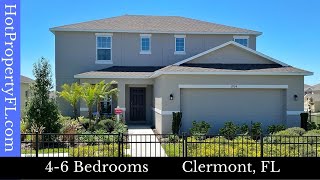 Florida  New Model Home Tour  Clermont  Red Bud model Taylor Morrison  Sawgrass Bay [upl. by Ambrosia]