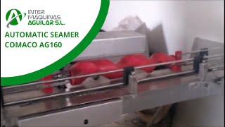 Automatic seamer COMACO AG160 [upl. by Inuat]