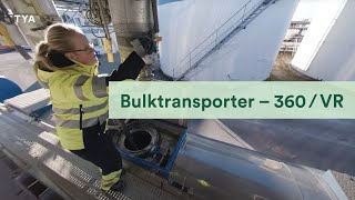 Att köra bulktransport – 360 video [upl. by Victoir]