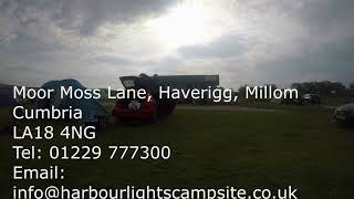 Harbour Lights Campsite Haverigg Cumbria [upl. by Yhcir]